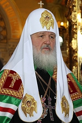 Patriarch Kirill of Moscow, Kremlin.ru, CC BY 4.0, cs.wikipedia.org