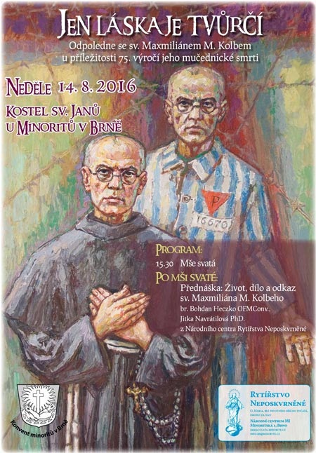Plakátek, http://immaculata. minorite.cz