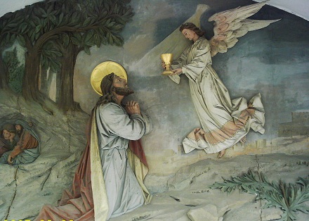 Berkheim_Ölberg_ Jesus_und_Engel, Bene16, CC BY-SA 3.0, de.wikipedia.org Berkheim_Ölberg_ Jesus_und_Engel, Bene16, CC BY-SA 3.0, de.wikipedia.org