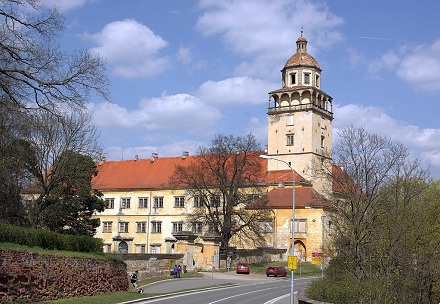 Moravský Krumlov - zámek, RomanM82, CC BY-SA 4.0, cs.wikipedia.org