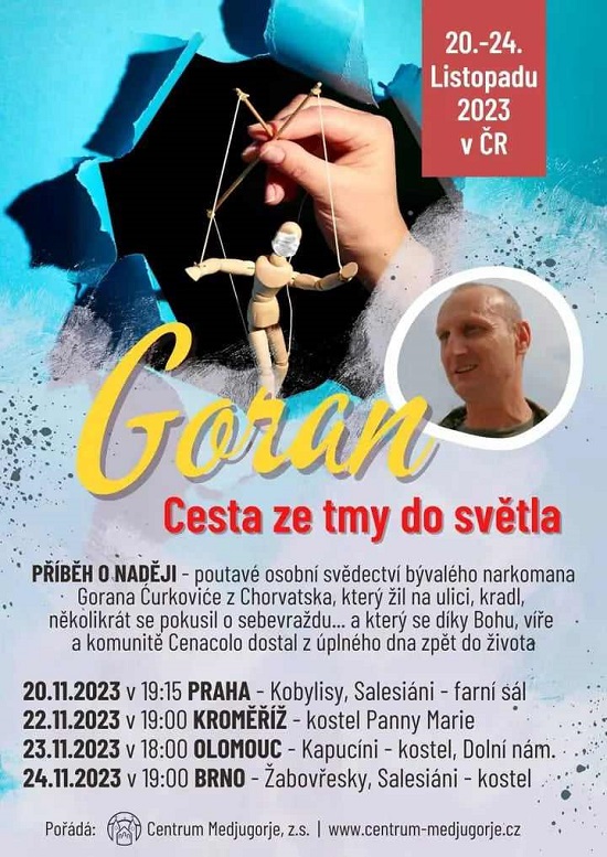Goran v České republice, svědectví