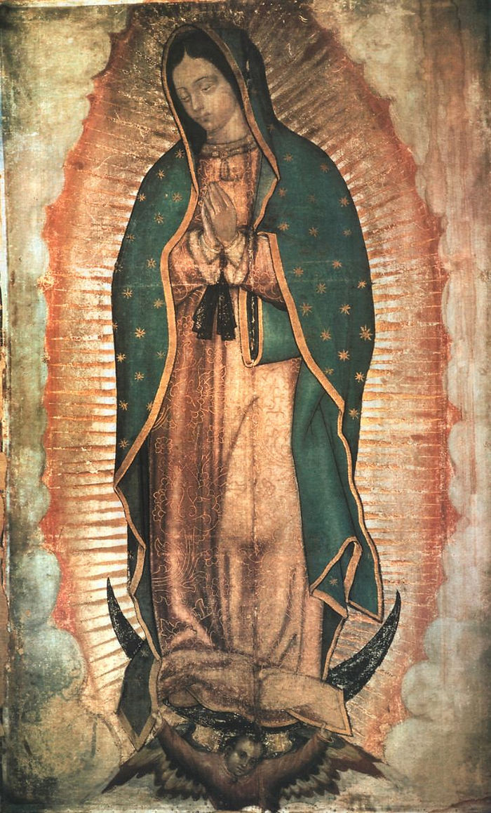 Panna Maria Guadalupe, catholiceexorciam.org, volná licence 