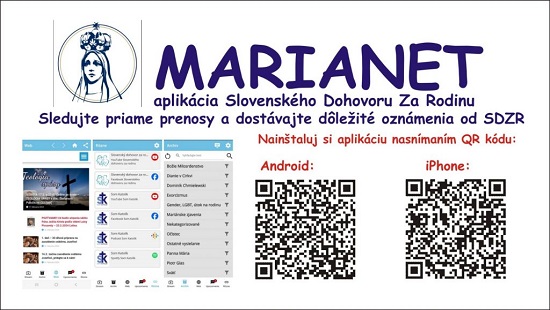 MARIANET - aplikace SDZR