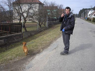 O. Marek s průvodcem