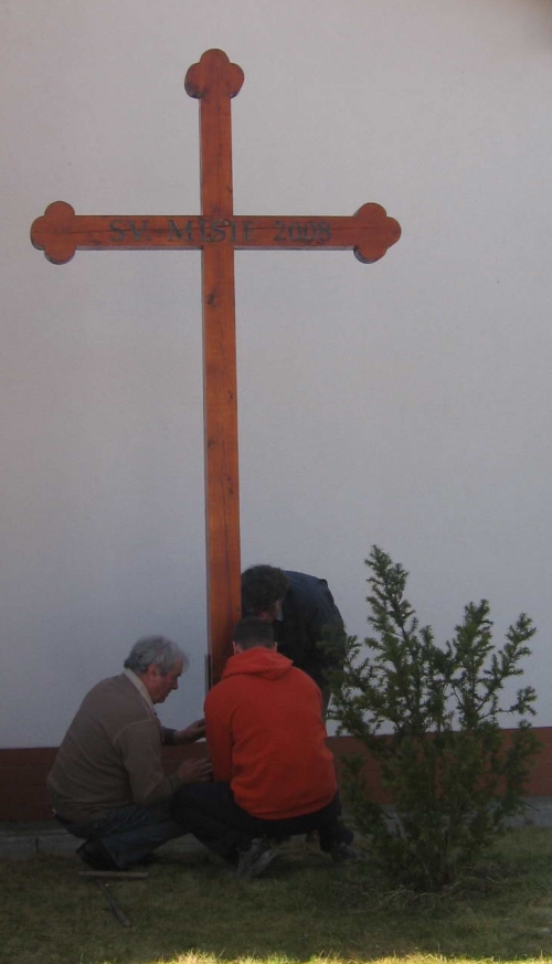 1. misijní kříž ve Zhoři