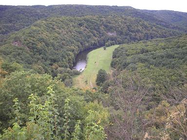 Hrádek - pohled z věže