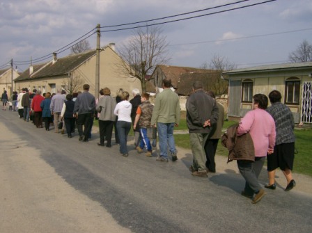 Žehnání kapličky ve Štítarech - P. Oldřich Máša