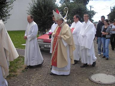 Žehnání zvonu sv. C a M