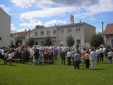 Žehnání zvonu sv. C a M