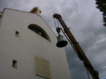 Žehnání zvonu sv. C a M