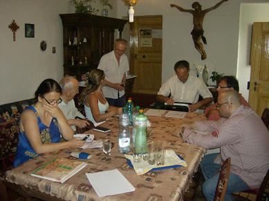Kontrolní den v kostele ve Vranově nad Dyjí 13. 7. 2010