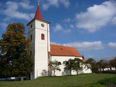 Myslibořice - Kostel sv. Lukáše