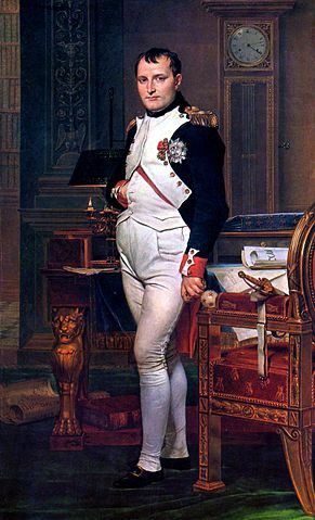 Napoleon, Jacques-Louis David (1748–1825),foto wikipedia
