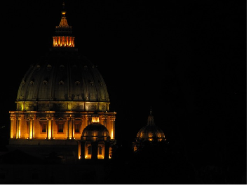 Řím Bazilika sv. Petra- katedrála, Public Domain CCO, pixabay.com