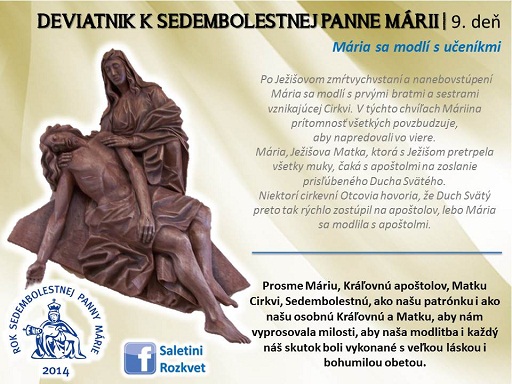 Deviatnik k Sedembolestnej Panne Márii, http://saletinirozkvet. webnode.sk