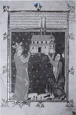 Sv. Anežka na iluminaci v Brevíři křižovnického velmistra Lva, volné dílo