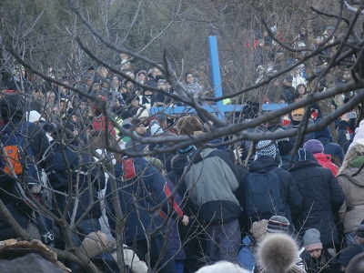 Medžugorje, foto: RT, krátce před zjevením pro Mirjanu