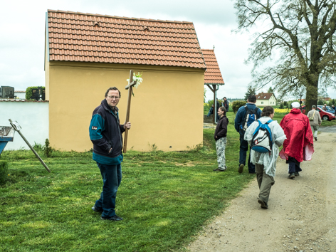 Pěší pouť mužů 2015