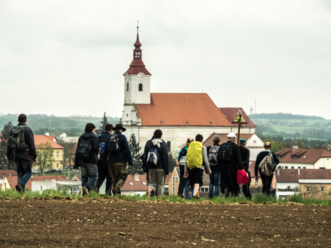 Pěší pouť mužů 2015