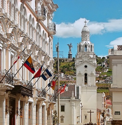 Ekvádor Quito Kostel Střední Amerika, foto skylark, CC0 Public Domain