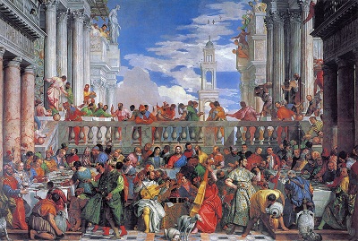 Paolo Veronese, The Wedding at Cana, Tomuto súboru chýbajú informácie o autorovi. and one more author - Unknown, Public 