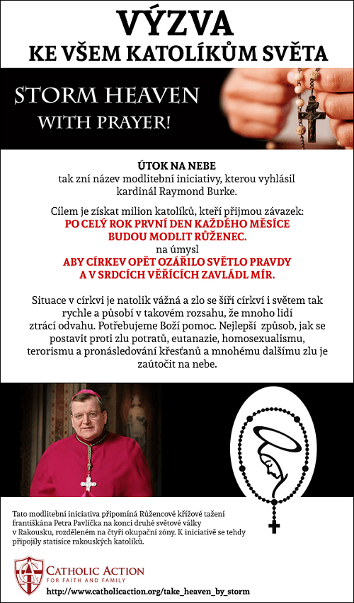 výzva kard. Burke