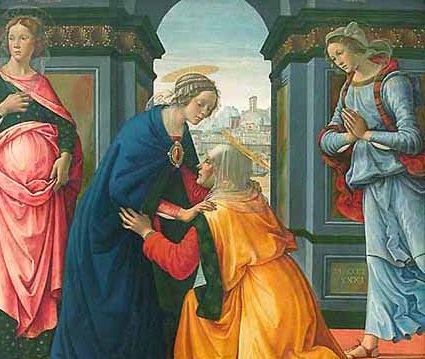 Domenico Ghirlandaio, Navštívení, volné dílo, cs.wikipedia.org