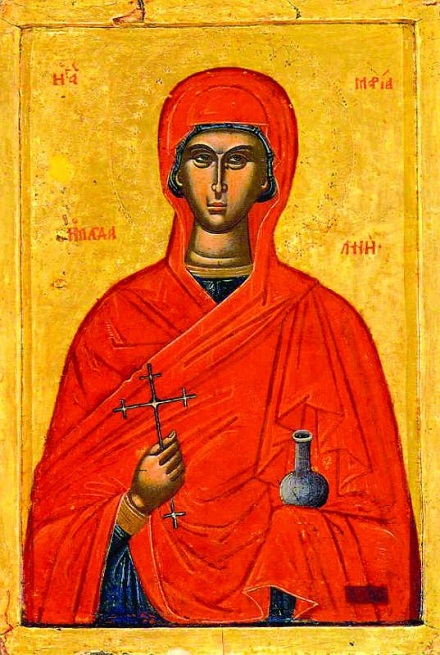 Marie Magdalena – ikona, volné dílo, wikipedia