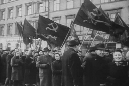 Pro-komunistické agitace v ČS (1947), volné dílo, wiki