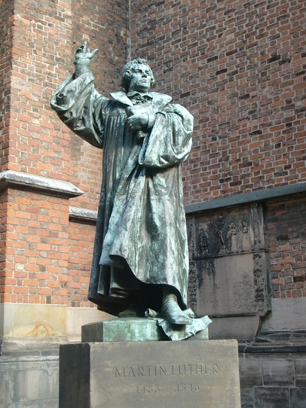 Martin Luther, pfarrdiakon, volné dílo, pixabay.com