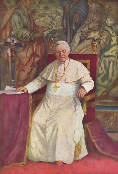 Pius X., volné dílo, commons.wikimedia.org