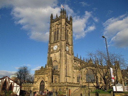 Manchester Cathedral, Rept0n1x, CC BY-SA 2.0