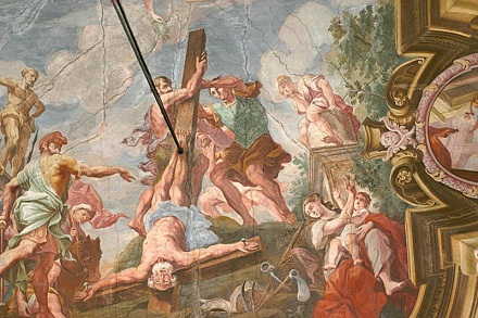 Ukřižování sv. Petra, volné dílo, cs.wikipedia.org