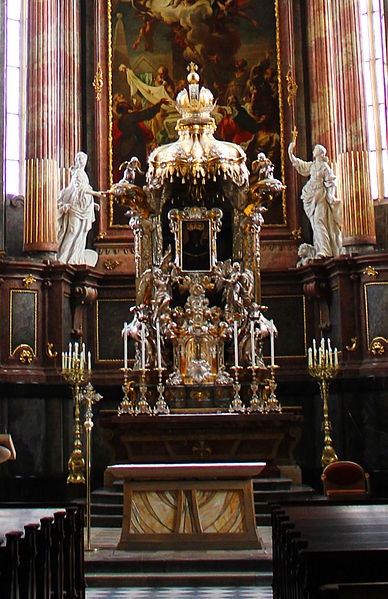 Oltář s Černou Madonou, Eliška Olšanská, CC BY-SA 4.0, cs.wikipedia.org
