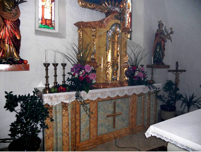 plenkovice, oltář