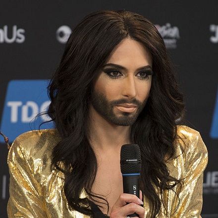 Conchita Wurst, ESC2014, Albin Olsson, CC BY-SA 3.0, commons.wikimedia