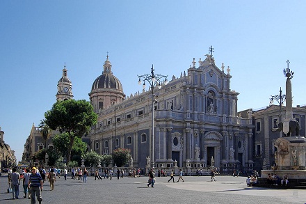 Sicily, Catanaia, cathedral Sant' Agata, Berthold Werner, CC BY-SA 3.0, cs.wikipedia.org  