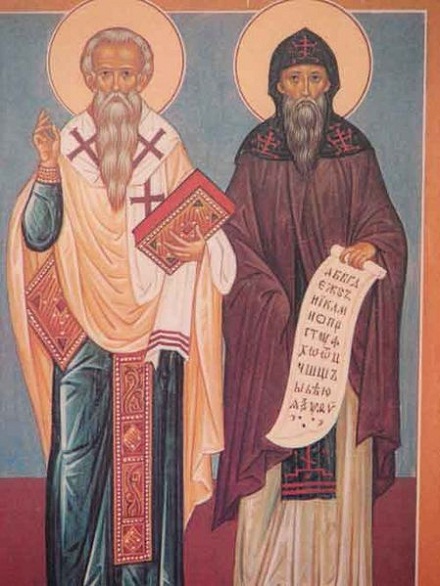 sv. Cyril a Metoděj, volní dílo