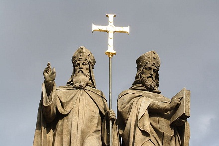 Cyril and Methodius in Třebíč, Jiří Sedláček - Frettie, CC BY-SA 3.0, cs.wiki...