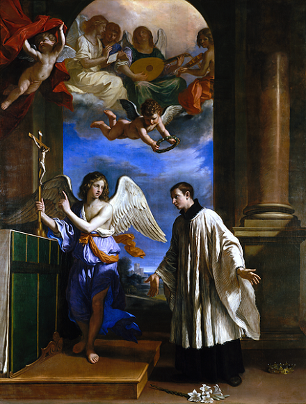 The Vocation of Saint Aloysius Gonzaga, public domain, commons.wikimedia.org