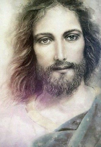 Ježíšův pohled, Connie Kirby, pinterest.com