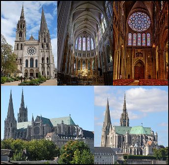  Cathédrale Notre-Dame de Chartres, MathKnight,  CC BY-SA 4.0, common