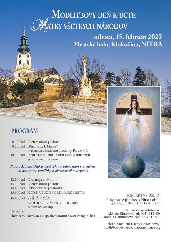 Modlitbový den www.biskupstvo-nitra.sk