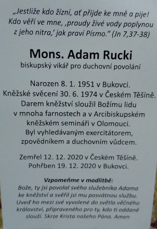 O. Adam Rucki