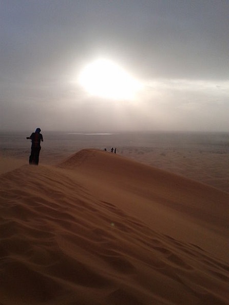 dune in Merzouga, Morocco, Mohamed Haddi, CC BY-SA 3.0, commons...