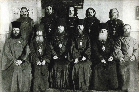 Pravoslavné duchovenstvo v soloveckém táboře, 1923, volné dílo, 