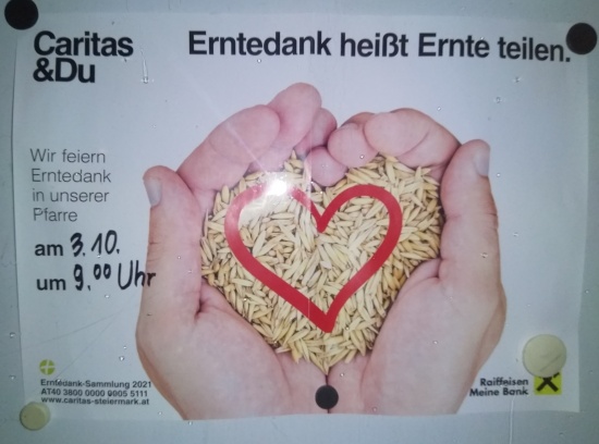 Poděkování za úrodu Graz