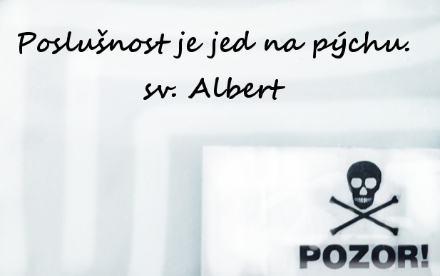 Poslušnost je jed na pýchu