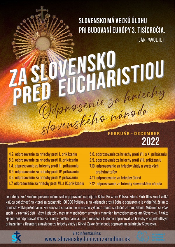 Sk před Eucharistií, Sl. dohovor za rodinul. 