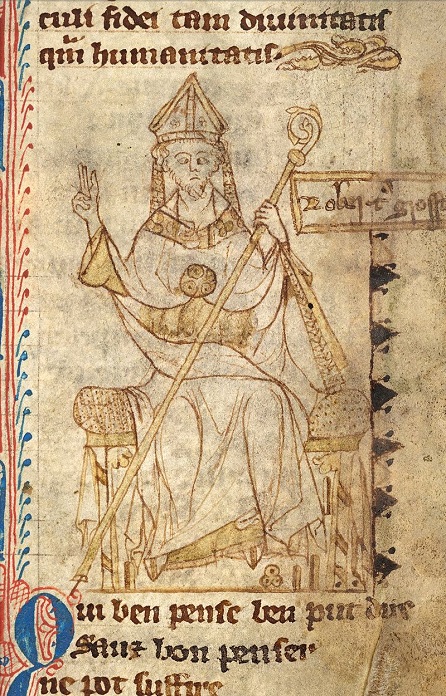 Portrait of Robert Grosseteste, Bishop of Lincoln, CCO